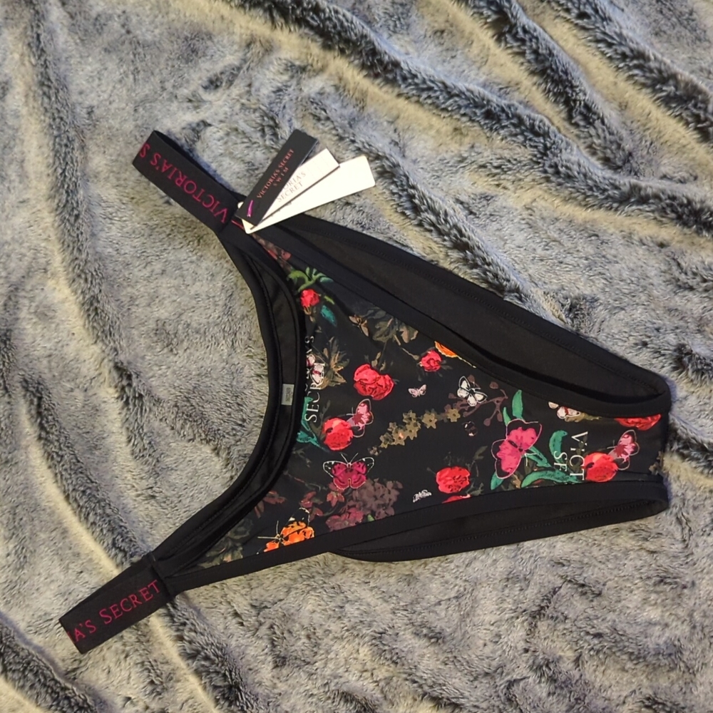 Victoria's Secret Brazilian hi-cut Swim bikini bottoms brand new with tags sizeL